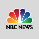 The NBC News logo, also known at the NBC Peacock.